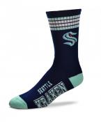 Seattle Kraken Stripe Deuce Crew Socks