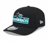 San Jose Sharks NHL Stretch Snap Adjustable Hat