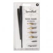 Speedball Cartooning Pen & Nib Set
