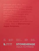 Stonehenge Aqua Hot Press Watercolour Block 9 x 12