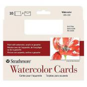 Strathmore Artist Papers 140lb Watercolour Cards & Envelopes 10 pack