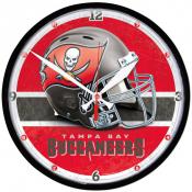 Tampa Bay Buccaneers 12 Inch Round Wall Clock