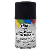 Testors Enamel Spray - Flat Black 3oz.