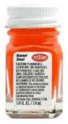 Testors - Fluorescent Orange Enamel Paint (1173) .25 oz