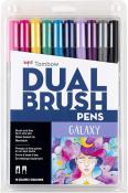 Tombow Galaxy Dual Brush Pen Art Marker 10 Color Set