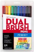 Tombow Primary (2nd) Dual Brush Pen Art Marker 10 Color Set