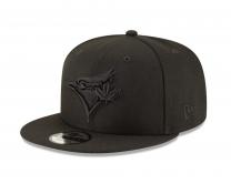 Toronto Blue Jays Black on Black 9FIFTY Adjustable Snapback