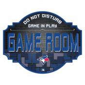 Toronto Blue Jays 24'' Wood Game Room Sign