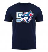 Toronto Blue Jays 50th Anniversary Navy T Shirt