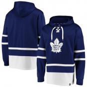 Toronto Maple Leafs Fanatics Power Play Lace-Up Pullover Hoodie