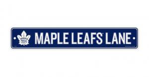 Toronto Maple Leafs 3.5 x 20 Street Sign