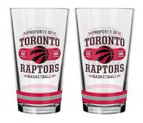 Toronto Raptors 2 pack 16 oz. Mixing Glasses