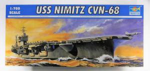 USS Nimitz CVN-68 Aircraft Carrier 1:700 Model Kit