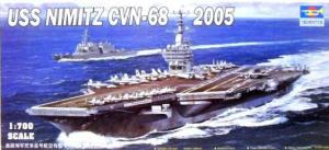 USS Nimitz CVN-68 Aircraft Carrier 1:700 Model Kit