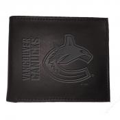 Vancouver Canucks Bi Fold Leather Wallet