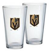 Las Vegas Golden Knights 2 pack 16 oz. Mixing Glasses