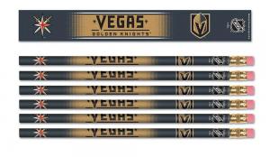 Las Vegas Golden Knights 6 Pack Pencil Set