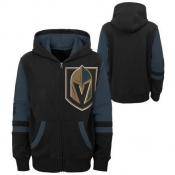 Las Vegas Golden Knights Youth Faceoff Fleece Full-Zip Hoodie