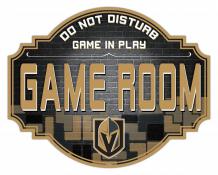 Las Vegas Golden Knights 24'' Wood Game Room Sign