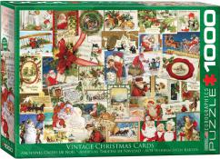 Eurographics - 1000 pc. Puzzle - Vintage Christmas Cards