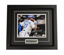 Vladimir Guerrero Jr Autographed Framed photo