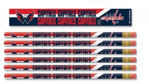 Washington Capitals 6 Pack Pencil Set
