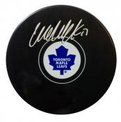 Wendel Clark Autographed Puck
