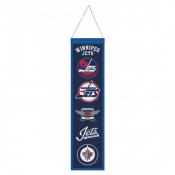 Winnipeg Jets 8 x 32 Wool Banner