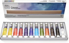 Winsor & Newton Cotman Watercolour 12 Tube Set 8ml