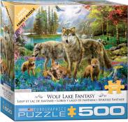 Eurographics - 500 pc. Puzzle - Wolf Lake Fantasy