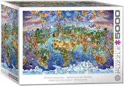 Eurographics - 5000 pc. Puzzle - World Wonders