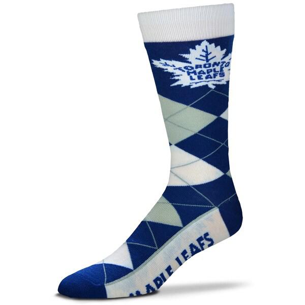 Toronto Maple Leafs Argyle Lineup Socks